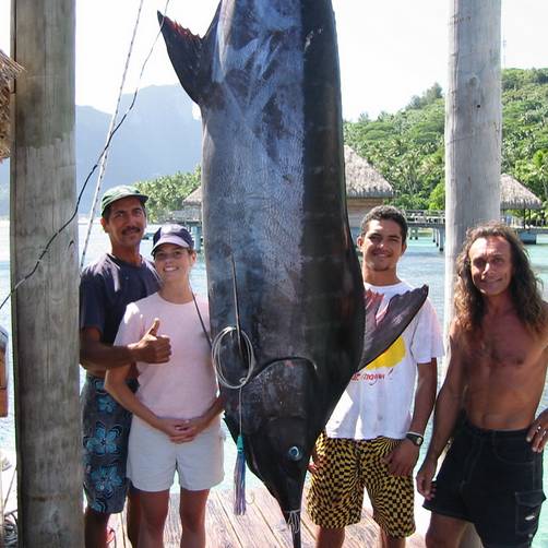 Bora Bora Lucky Day Fishing